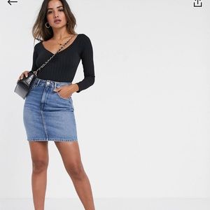 ASOS MINI DENIM SKIRT